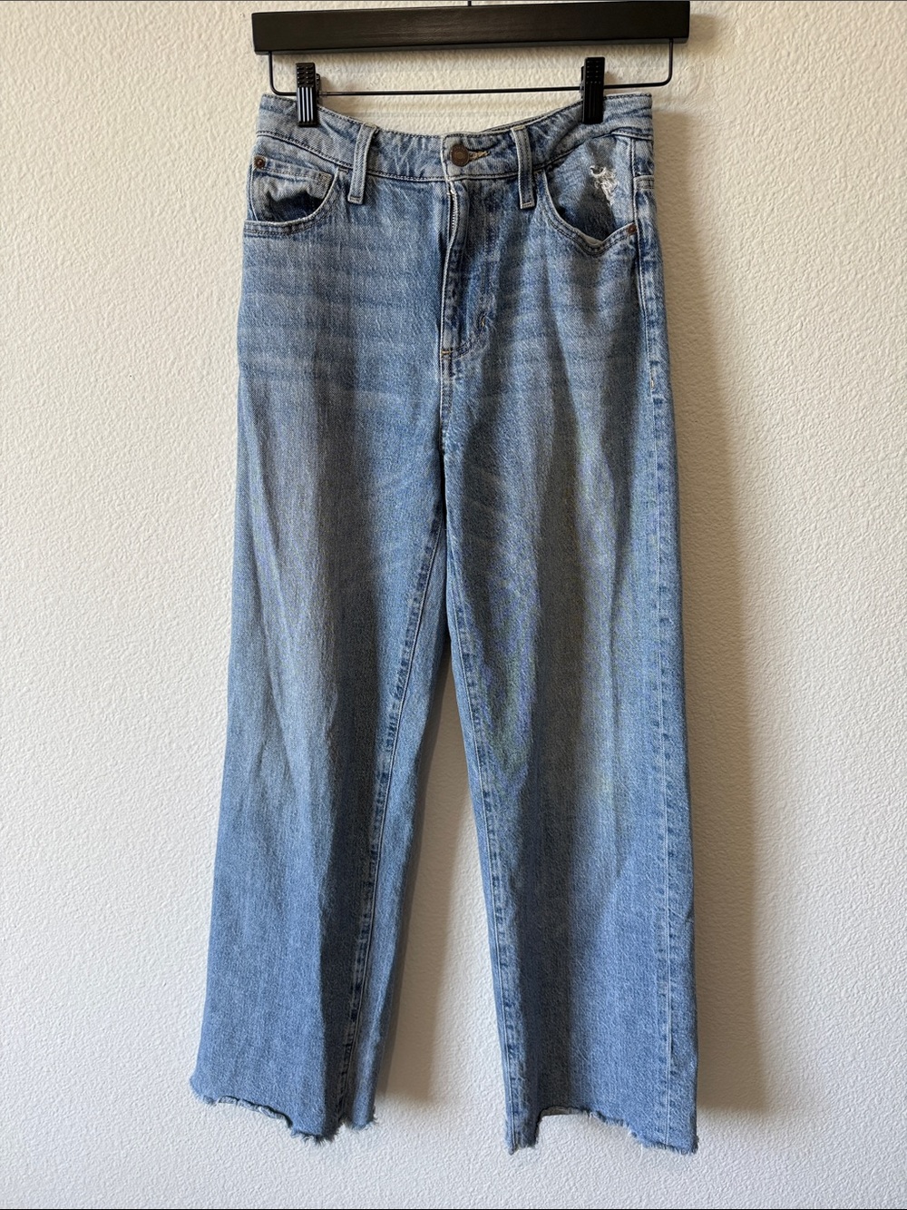 Guess 90’s Boyfriend Light Blue Wide-Leg Jeans